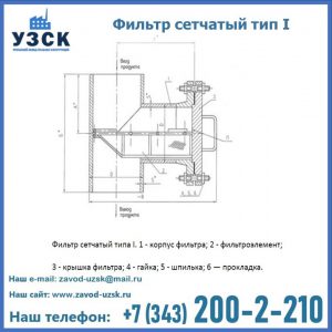 Фильтр сетчатый ФС по Т-ММ-11-2003 в Сыктывкаре