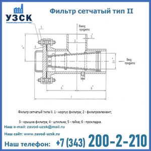 Фильтр сетчатый ФС по Т-ММ-11-2003 в Сыктывкаре