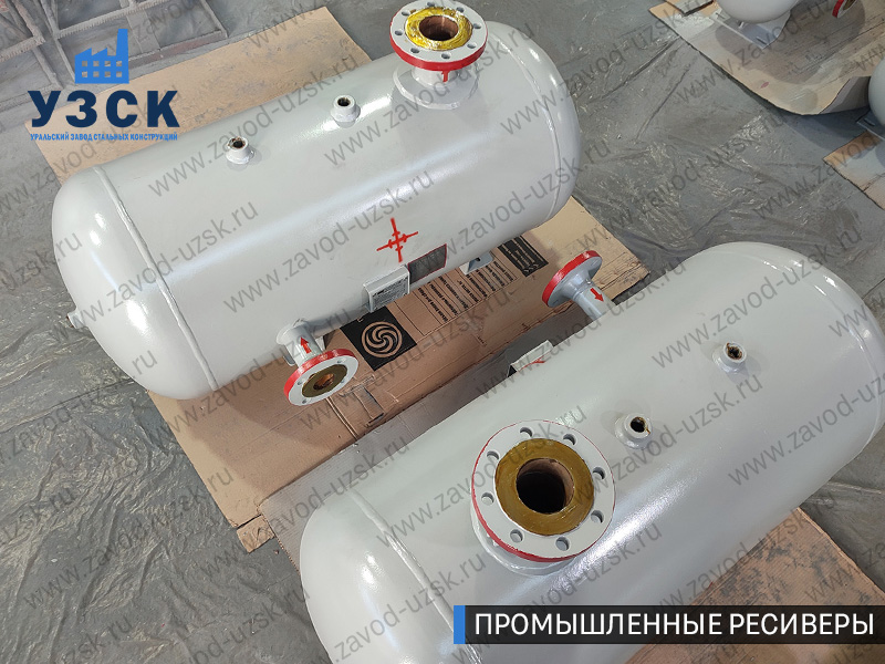 фотография промышленных ресиверовдля газа Сыктывкар